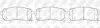 Колодки гальмівні (задні) Kia Carnival 05-15/Sorento 15 NiBK (PN0457) зображення 2