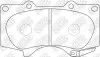 Фото Колодки гальмівні (передні) Toyota Land Cruiser Prado/Hilux 03-/Lexus GX 02-10 (Sumitomo) NiBK (PN1482) зображення 3