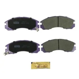 Колодки гальмівні (передні) Citroen C-Crosser 07-/Mitsubishi Outlander/Pajero 98-/Lancer/L400 94-03 NiBK PN3233 Купити в Україні