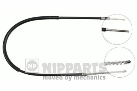 Трос ручного тормоза NIPPARTS J12597 (фото 1)