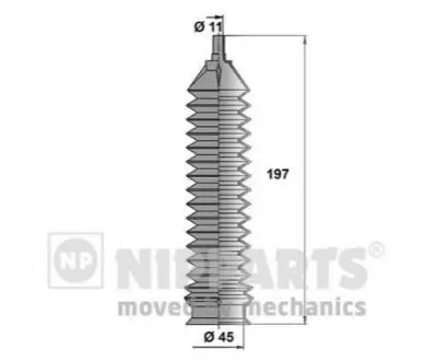 Пильник рульового керування NIPPARTS J2840902 Купити в Україні