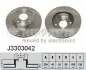 Тормозной диск NIPPARTS (J3303042) изображение 1