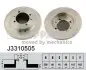 Тормозной диск J3310505
