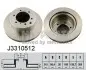 Гальмівний диск J3310512
