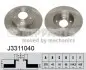 Фото Тормозной диск NIPPARTS (J3311040) изображение 1