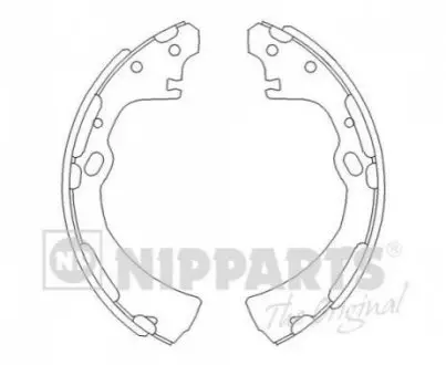 Тормозные колодки.) NIPPARTS J3501038 Купить в Украине