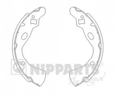 Тормозные колодки.) NIPPARTS J3503030