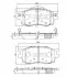 Фото Колодки гальмівні (передні) Kia Rio II 05-/Hyundai i20 08-15/Accent 05-10 NIPPARTS (J3600542) зображення 1
