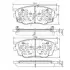 Фото Колодки гальмівні (передні) Mazda 6 02-07 NIPPARTS (J3603055) зображення 1