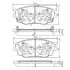 Фото Колодки гальмівні (передні) Mazda 6 02-07 NIPPARTS (J3603055) зображення 2