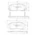 Колодки гальмівні (передні) Honda Accord V/VI 93-03/Civic 97-01 NIPPARTS (J3604032) зображення 1