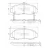 Фото Колодки гальмівні (передні) Honda Accord/Civic 00- (Sumitomo) NIPPARTS (J3604051) зображення 1