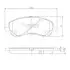 Фото Колодки гальмівні (передні) Citroen C4/Peugeot 4008 12-/Mitsubishi Lancer/Outlander 03-/Jeep/Dodge NIPPARTS (J3605046) зображення 1