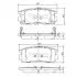Фото Колодки гальмівні (задні) Opel Antara/Chevrolet Captiva 2.0-3.2 06 NIPPARTS (J3610905) зображення 1