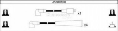 Комплект кабелей высоковольтных NIPPARTS J5380100