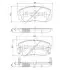 Комплект гальмівних колодок (дискових) (передніх) Hyundai i40/ix35/Kia Sportage 10 NIPPARTS (N3600330) зображення 1