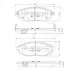 Фото Колодки гальмівні (передні) Chevrolet Spark/Matiz 10 NIPPARTS (N3600916) зображення 1