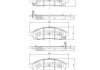 Гальмівні колодки, дискове гальмо (набір) N3601101