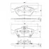 Колодки тормозные (передние) Toyota Yaris 05 NIPPARTS (N3602130) зображення 1