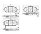 Фото Колодки гальмівні (передні) Honda HR-V 15 NIPPARTS (N3604074) зображення 1