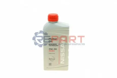 Олива моторна 0W30 1л. NISSAN KE90090132 Купити в Україні