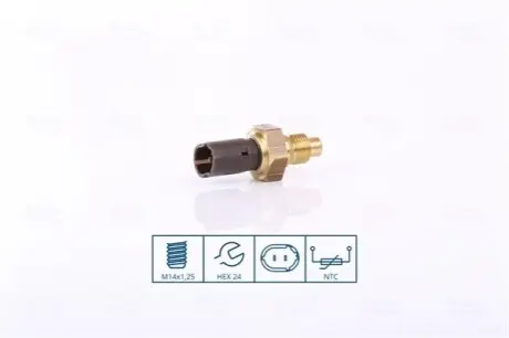 Датчик, температура охолоджувальної рідини NISSENS 207075 Купити в Україні