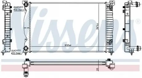 Автозапчасть NISSENS 60353