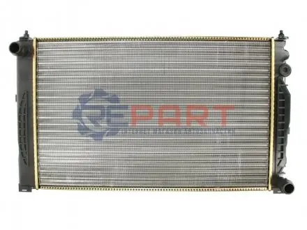 Радіатор двигуна (з монтажними елементами First Fit) AUDI A4 B5, A6 C5 SKODA SUPERB I VW PASSAT B5, PASSAT B5.5 2.4-2.8 01.95-03.08 NISSENS 60497 Купити в Україні