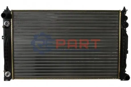 Радіатор двигуна (з монтажними елементами First Fit) AUDI A4 B5, A6 C4, A6 C5 2.4-2.8 01.95-01.05 NISSENS 60498 Купити в Україні