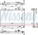 NISSENS NISSAN Радіатор охолодження двиг. PATHFINDER IV 3.5 4WD 14- 606308