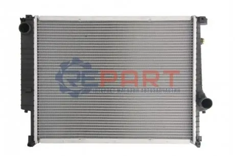 Фото Радіатор, система охолодження двигуна NISSENS (60759A) зображення 1