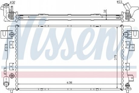 Радiатор NISSENS 609771