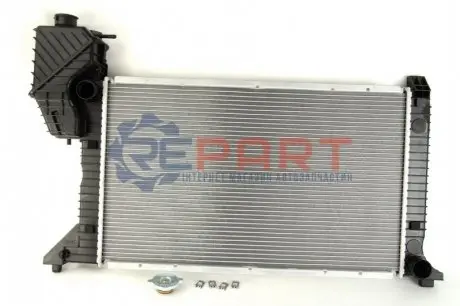 Радіатор, система охолодження двигуна NISSENS 62685A Купити в Україні