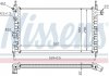 Радіатор, охолодження двигуна NISSENS 63050A (фото 1)