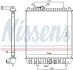 Радиатор двигателя OPEL AGILA A 1.0/1.2 09.00-12.07 NISSENS (630787) изображение 1