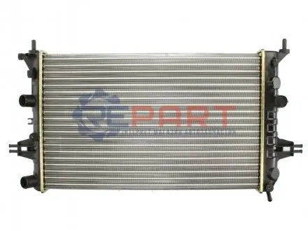 Радіатор двигуна (мкпп) OPEL ASTRA G, ASTRA G CLASSIC 1.2/1.4 02.98-12.09 NISSENS 63091 Купити в Україні
