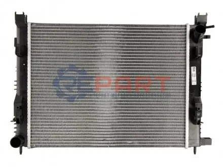 Радіатор, система охолодження двигуна NISSENS 637624 Купити в Україні
