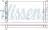Радіатор, система охолодження двигуна NISSENS (64065) зображення 1