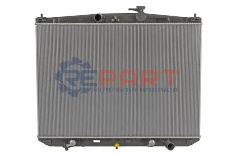 Радіатор, система охолодження двигуна NISSENS 646923 Купити в Україні