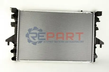 Радіатор двигуна (акпп/мкпп, з монтажними елементами First Fit) VW CALIFORNIA T5 CAMPER, MULTIVAN T5, TRANSPORTER T5 1.9D-3.2 04.03-08.15 NISSENS 65282A Купити в Україні
