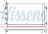 Фото Радіатор двигуна AUDI A1 SEAT IBIZA IV, IBIZA IV SC, IBIZA IV ST SKODA FABIA II VW POLO V 1.4-2.0D 01.09-10.18 NISSENS (65293) зображення 1