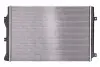 Фото Радіатор двигуна (акпп/мкпп, з водяним охолодженням интеркулера) VW JETTA IV 1.4/1.4H/2.0D 04.11-12.17 NISSENS (65339) зображення 2