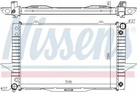Радиатор NISSENS 65540A