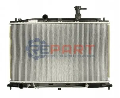 Радіатор, система охолодження двигуна NISSENS 66687 Купити в Україні