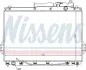 Радіатор, система охолодження двигуна NISSENS (67527) зображення 1