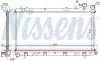 Фото Радіатор, система охолодження двигуна NISSENS (67704A) зображення 1