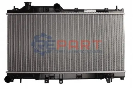 Радіатор двигуна SUBARU FORESTER, IMPREZA, LEGACY IV, OUTBACK, XV 1.5-2.5 09.03 NISSENS 67723 Купити в Україні