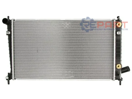 Радіатор, система охолодження двигуна NISSENS 68001A
