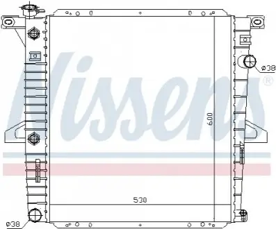 Радиатор NISSENS 69203