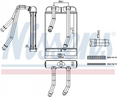 Автозапчасть NISSENS 707227